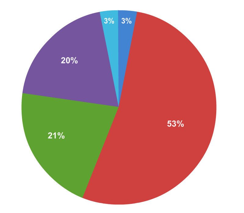 Problem Areas Pie Chart